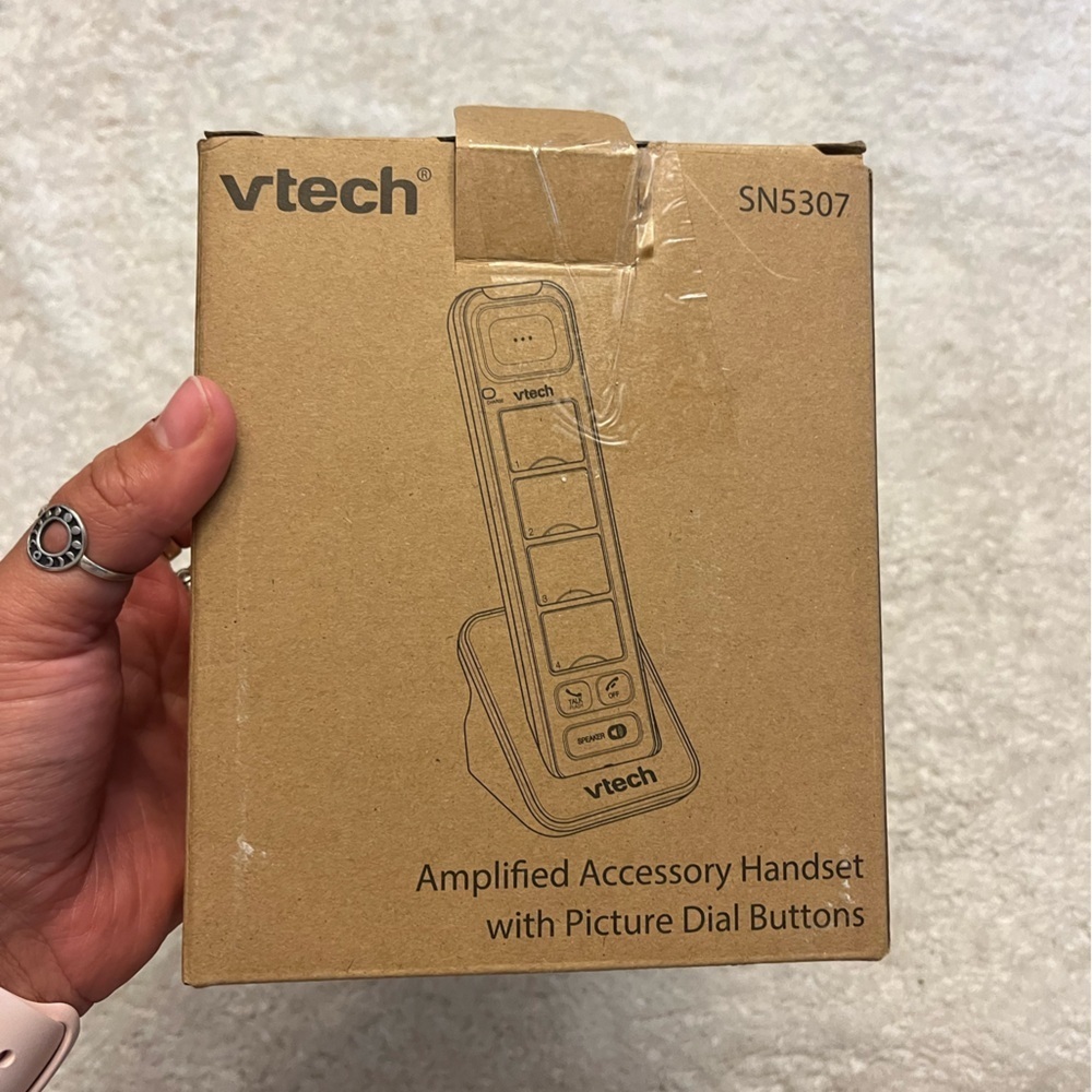NWOT VTech Amplified Accessory Headset